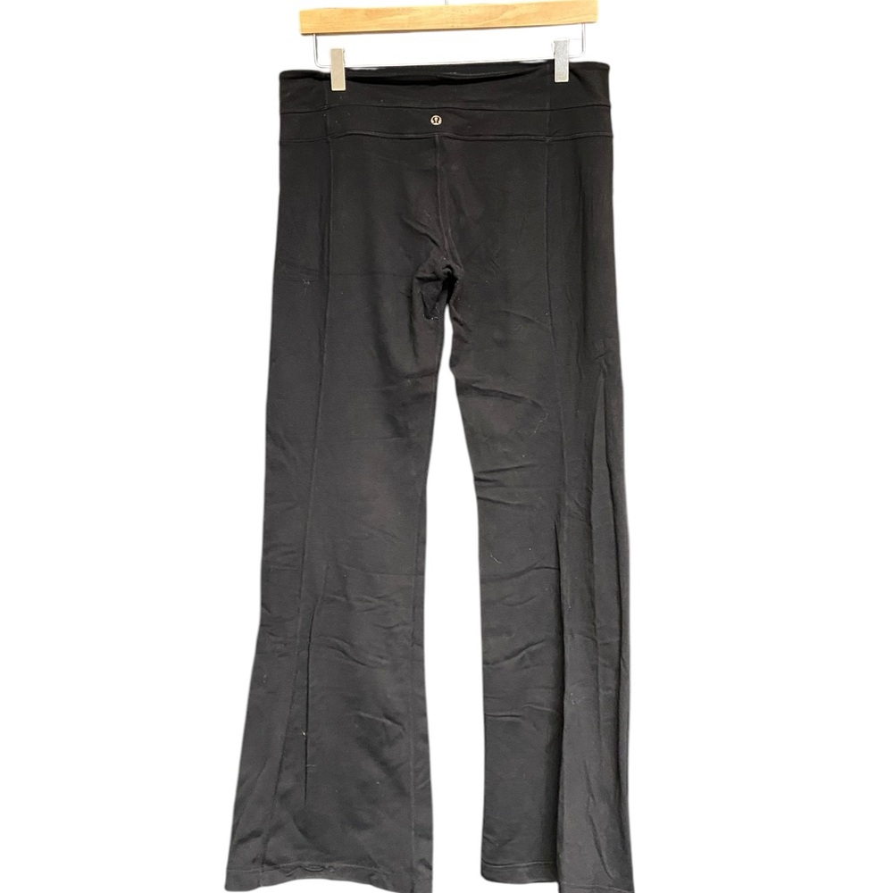 Lululemon Black Flare Yoga Pants